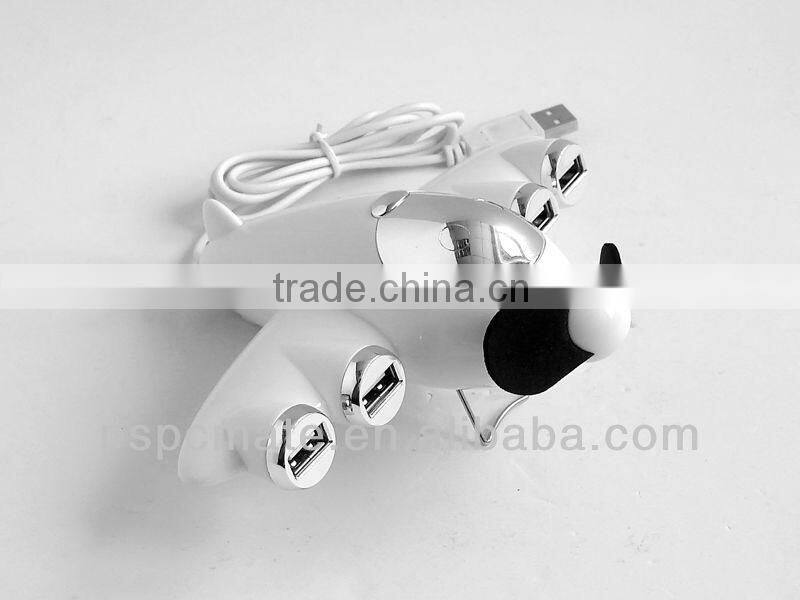 4 PORTS USB HUB WITH MINI FAN AND STAND HOLDER BEST FOR PROMOTION GIFTS