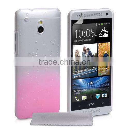 Accessories for HTC one Mini stylish raindrop hard case cover