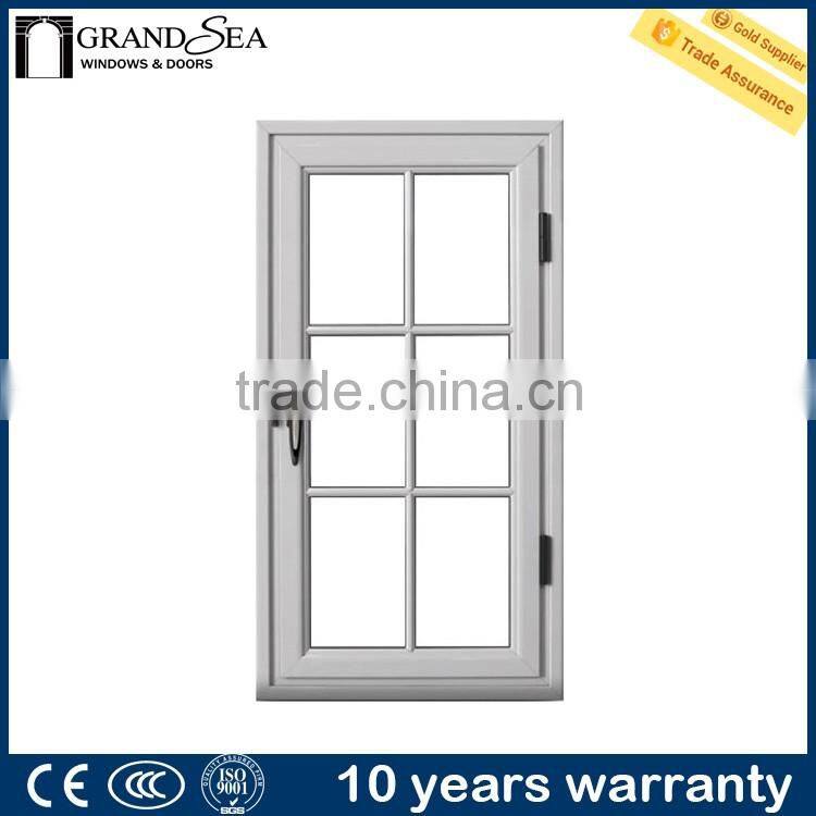 china aluminum double glazed window grills design pictures