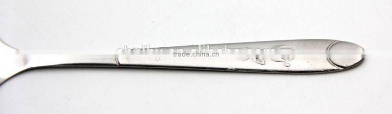 Cute & safe stainless steel kids spoon in chinese cutlery