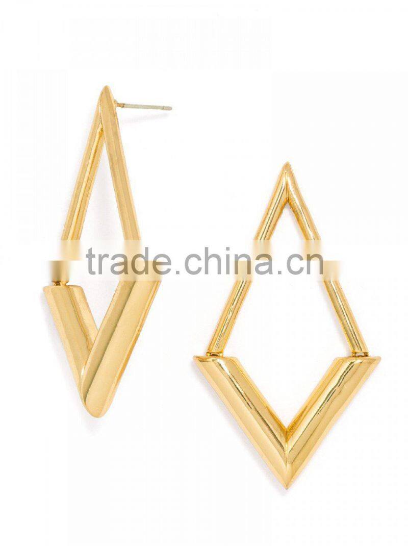 Mermaid stud earring