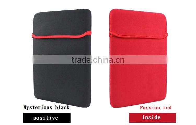 Factory customized high quality 15.6 inch neoprene laptop bag