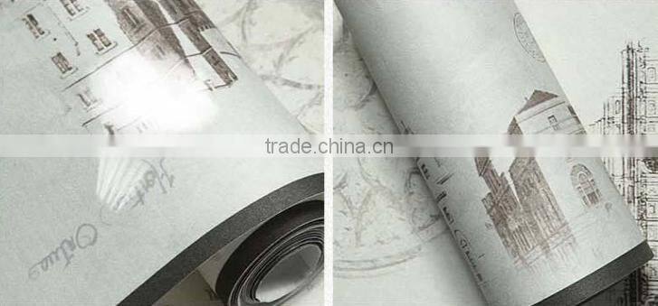 High quality kids wallpaper wallcovering non woven wallpaper for kids