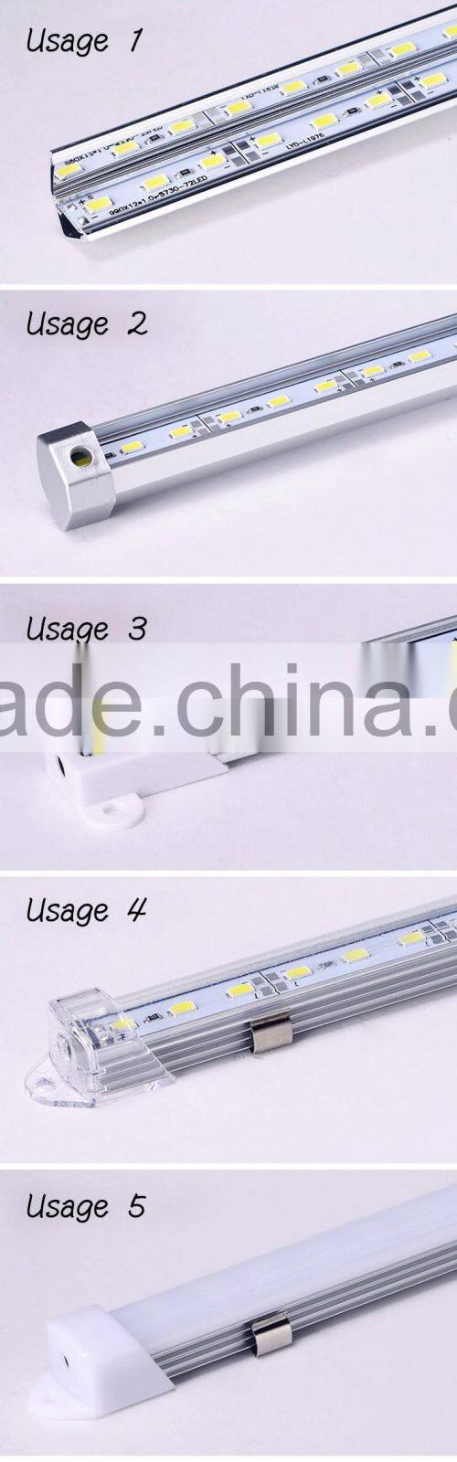 SV Dc 12V LED STRIP Super Bright 5630 72LEDs Rigid Strip warm white Light Non-waterproof 12mm Width PCB 40-50LM Imported chip
