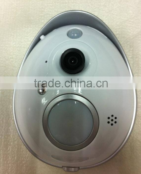 2015 CE ROHS FCC 2 way voice intercom 720P high definition wifi doorbell camera