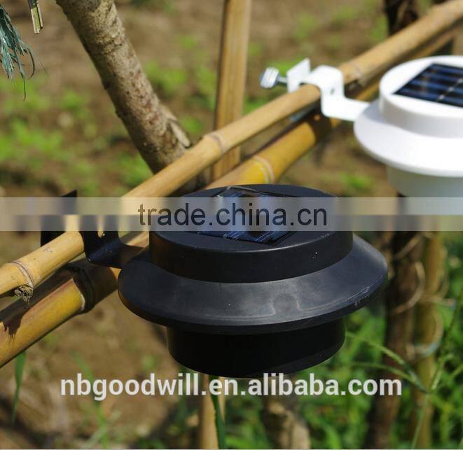 Solar 3 led fence light, solar fence light, solar wall lamp, solar garden light
