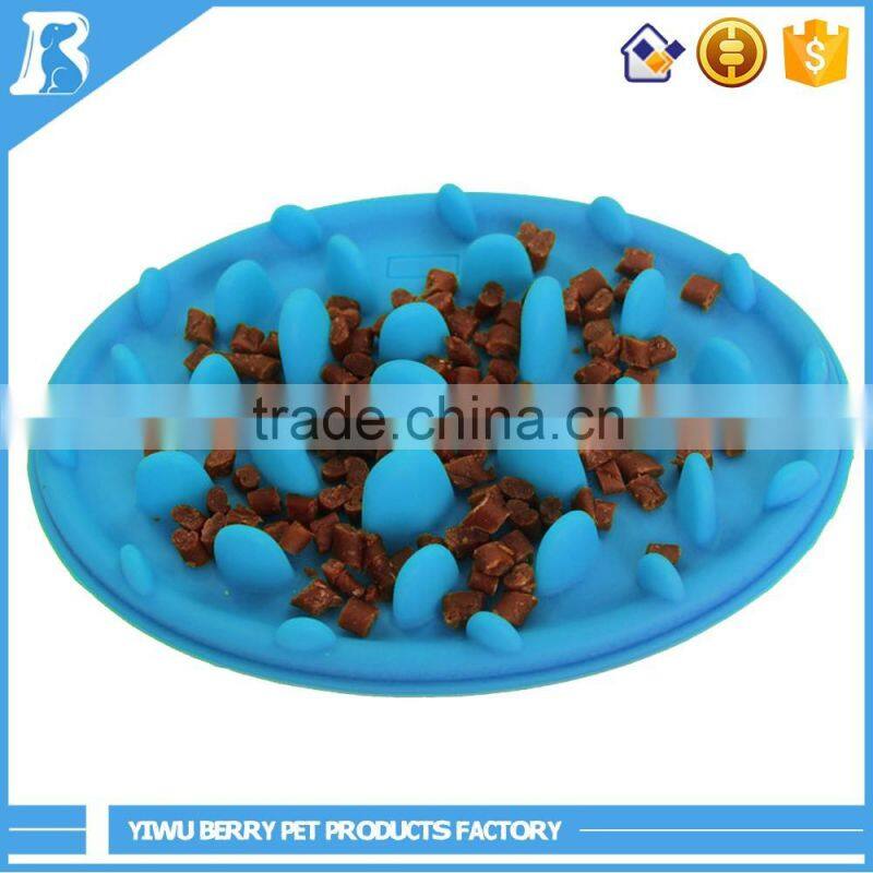 Gold Supplier China No Slip Slow Eating pet feed bowl