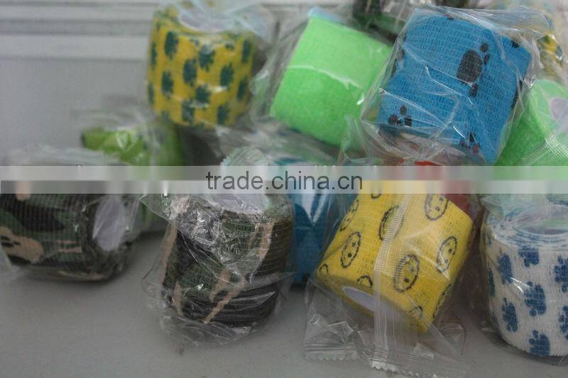 (D)Cohesive Stretch Tape 2" x 5 Yards (CE/TUV/FDA)