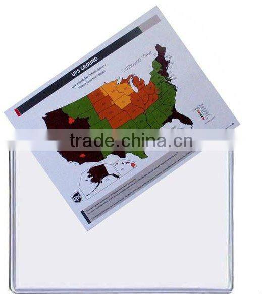 magnetic pocket guide holder,0.4mm,magnetic sheet with pvc,screen printing logo,ticket pouches,die cut seams,folders