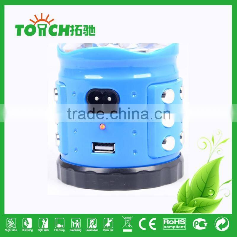 Europe Top Selling Lantern ABS Plastic Rechargeable Camp Light Solar Energy Charge Camping Lamp for Outdoor Best Quality