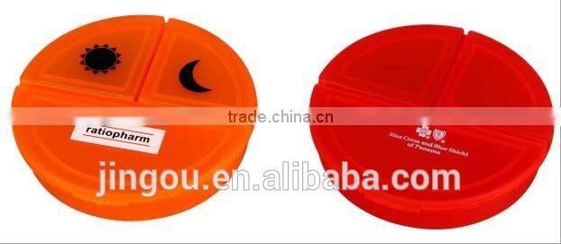 Wholesale 3 Compartment Plastic Pill Box