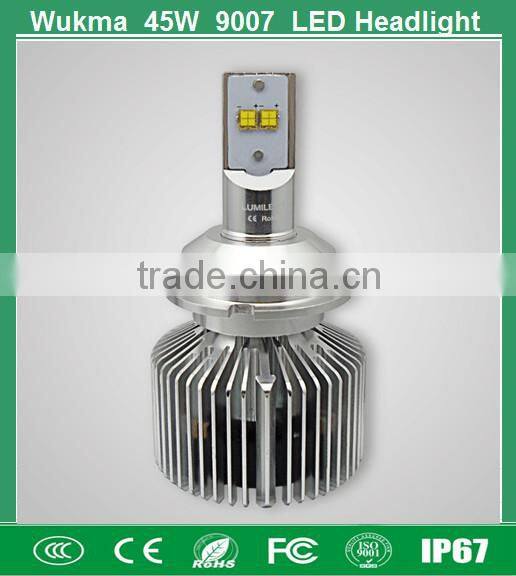 45W High Power Led Headlight Bulb H7, H4 H7 H8 H16 H13 9007 9012 HB4 Car Led Headlight Conversion Kit