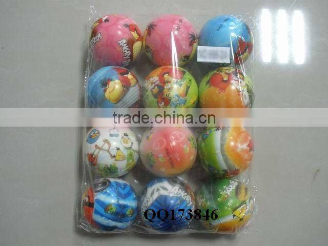 Lovely pu sport ball 2.5inch 3pcs