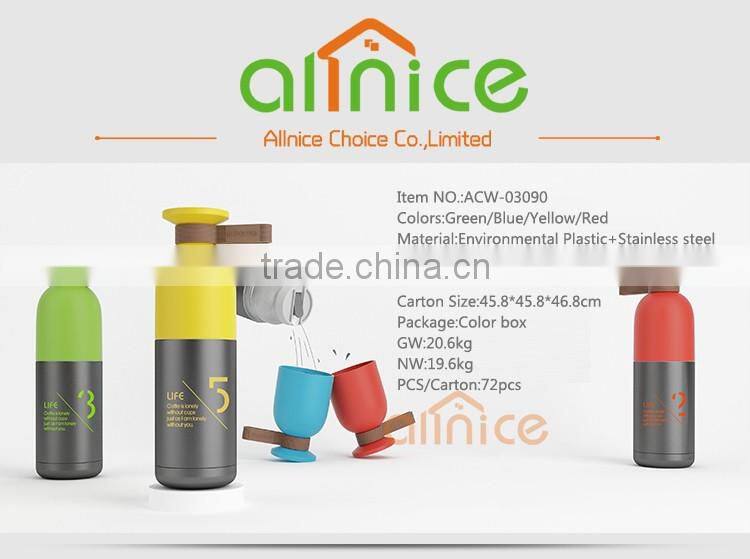 Wholesale Allnice 300 ml water bottles stainless steel thermos bottle