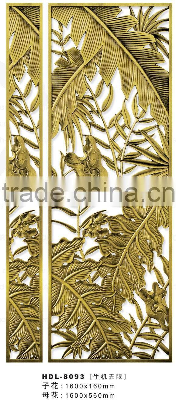 Aluminum embellish accessories for doors and fences HDL-8047