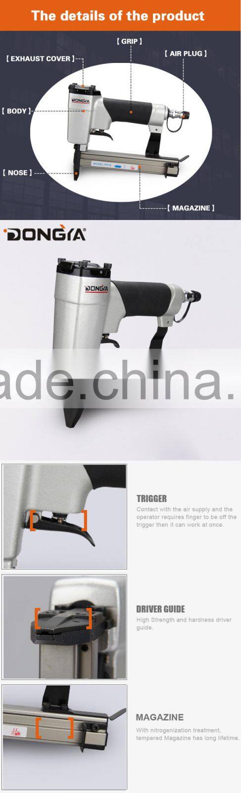 Industrial Quality Pneumatic Wood Picture Frame Stapler Nail Gun