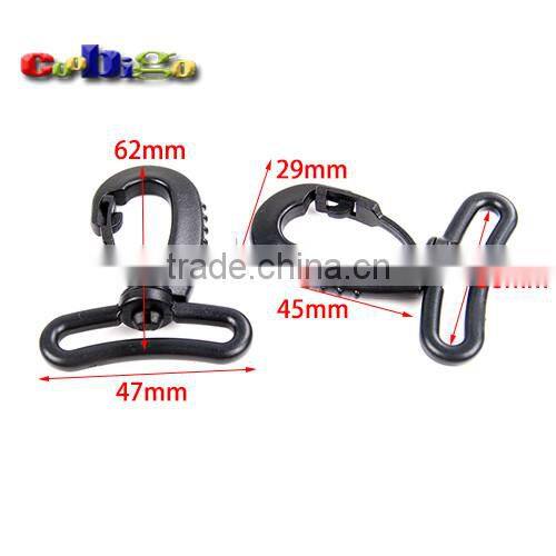Plastic Heavy Duty Swivel Snap Hook for Backpack Buckle Belt Strap #FLC422-20B/25B/32B/38B