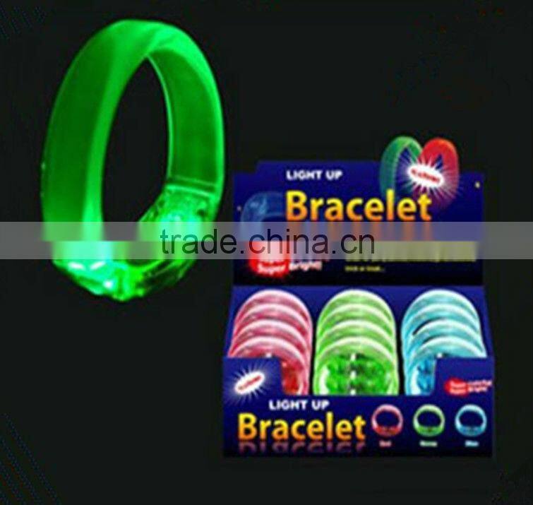Hot Sale Motion Active Bracelet Beautiful Night LED Bracelet