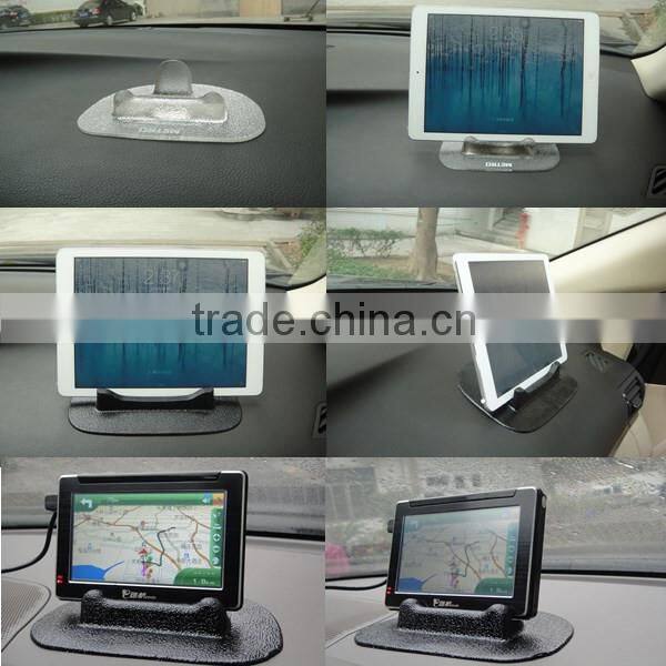 wholesale china factory PU gel adhesive sticky car holder for mobile/gps