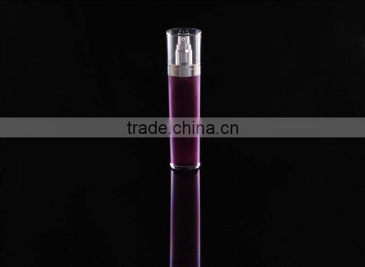 Empty luxury cosmetic bottle packaging,airless lotion bottle,airless serum bottle