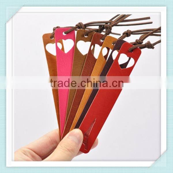 wholesale promotional various design leather bookmark (xdm-bk253)