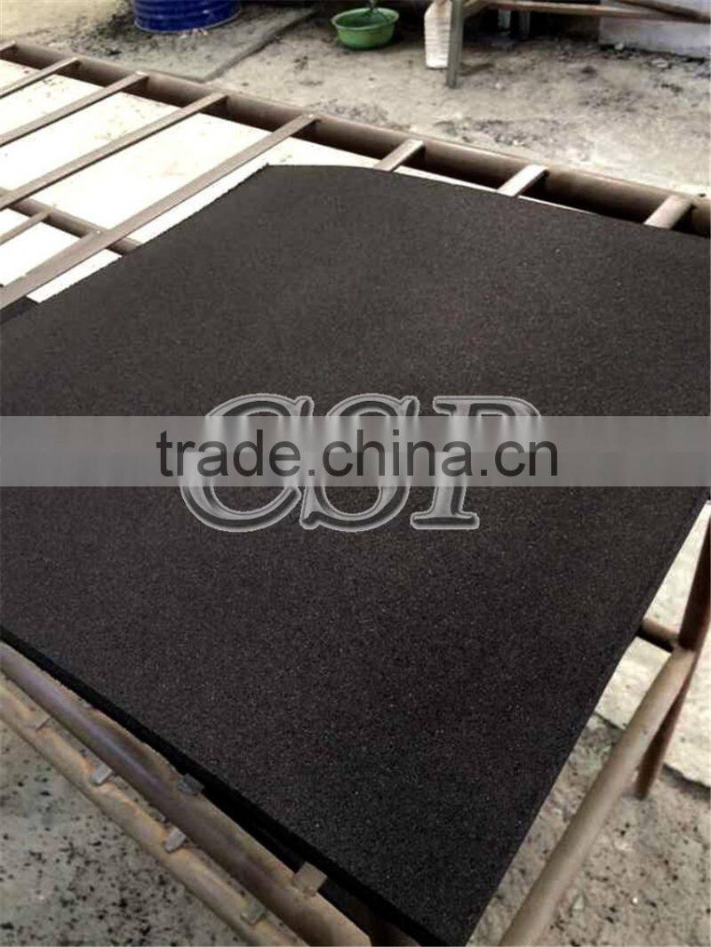 1m x 1m x 15mm on sale gym rubber matting on a roll