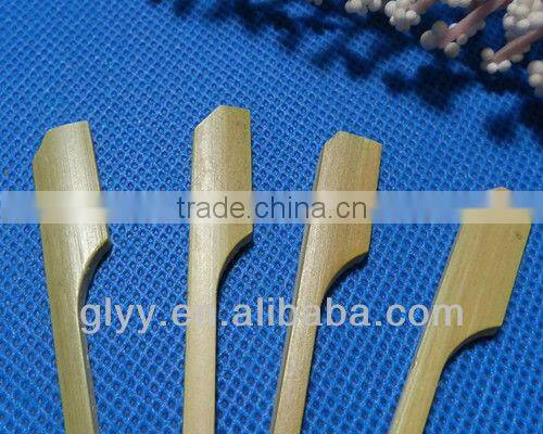 Wide Bamboo Skewer,square bamboo skewers,bamboo paddle skewers,special bamboo skewers