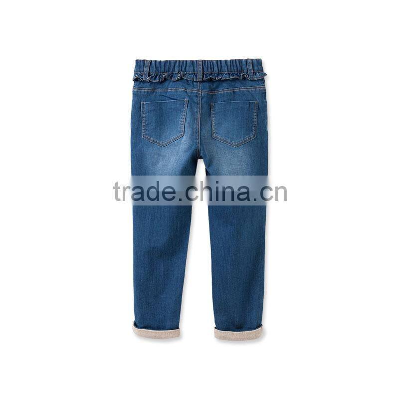 DK0095 dave bella 2015 autumn children's jeans kids trousers children's fashionable jeans child jeans boys pants girls pants