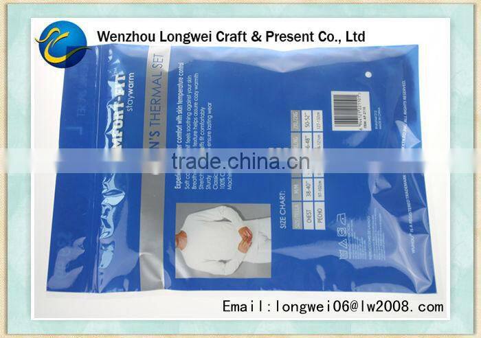 cheap custom self adhesive opp bag/opp bag with header