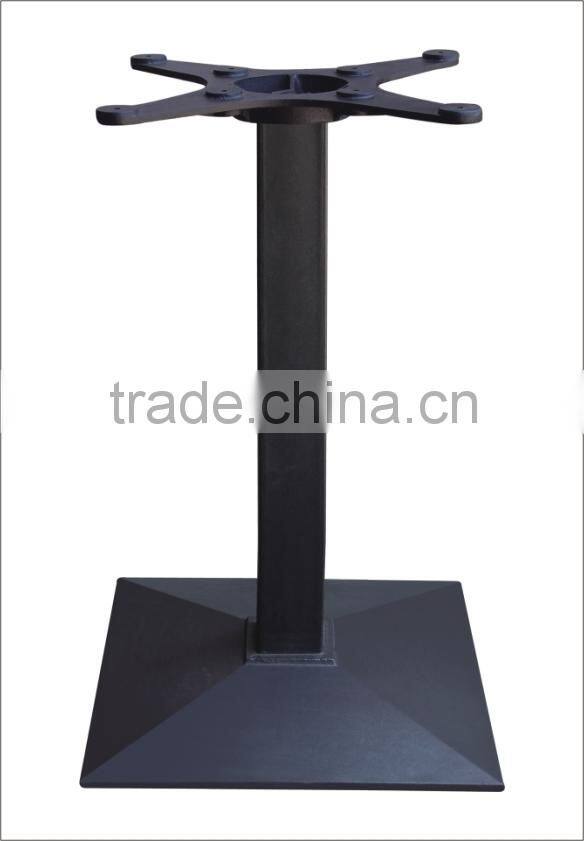 HS-A153 stainless steel table base modern metal table base cross leg coffee table