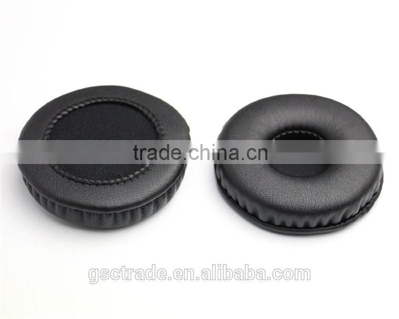 Generic Sponge Sleeve Earmuffs Cotton Earpad Headset Cotton for ATH-ES7 SJ5 SJ3 SJ33 SJ55 PU Leather