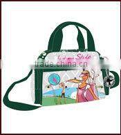 Green Polyester Fancy Smart Case Wallet For Men