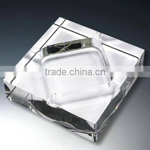 Engraved Crystal Ashtray for Gift