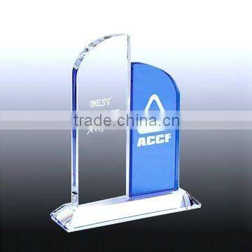 Unique Promotional Crystal Recognition Award Stand