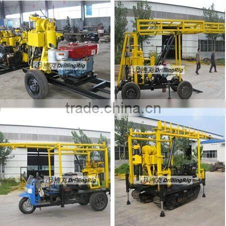 Good quality and easy moving drilling machine for wells