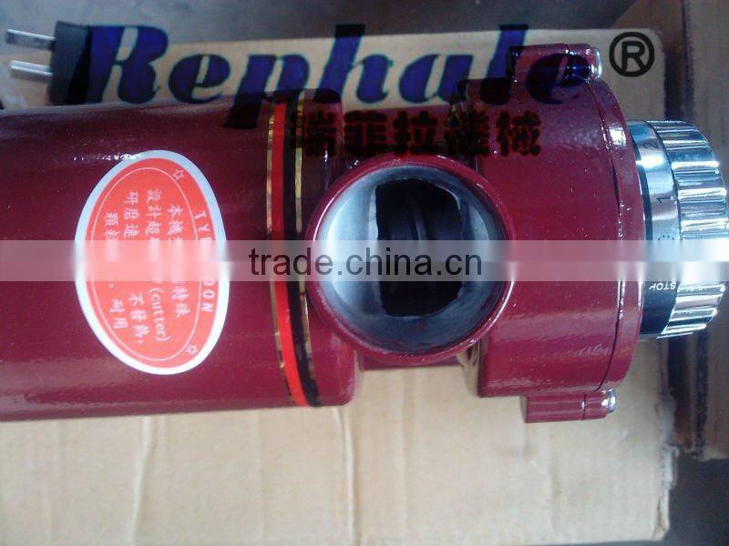 electric red, black small roasted coffee bean grinder, fine coffee bean powder making machine