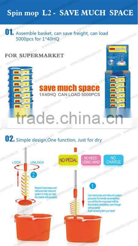 Classic Mop Save Space Mop for Supermarket