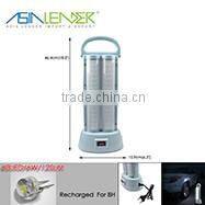 6v 3AH Built-in Battery ABS 72 LED Rechargeable Portable Emergency Light