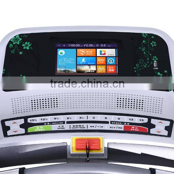 Multi Function Gym Motorized Treadmill Conveyor Belt
