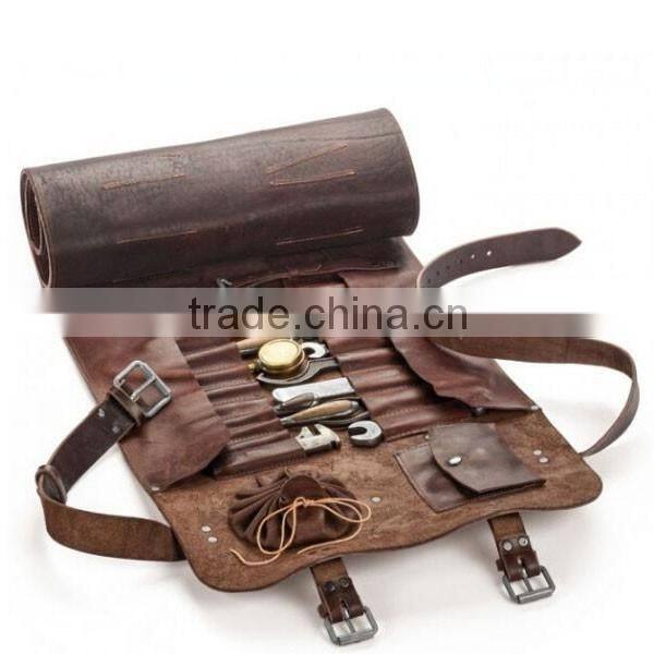 Multi-Use Leather tool roll Leather made in China
