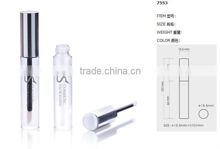 Custom Plastic Lipgloss Tube Containers With Brush