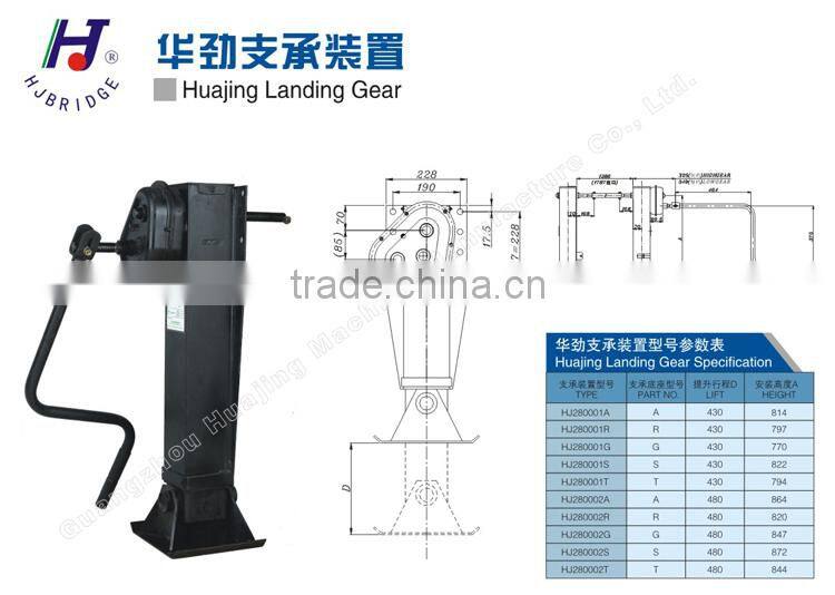 28T black JOST Landing Gear