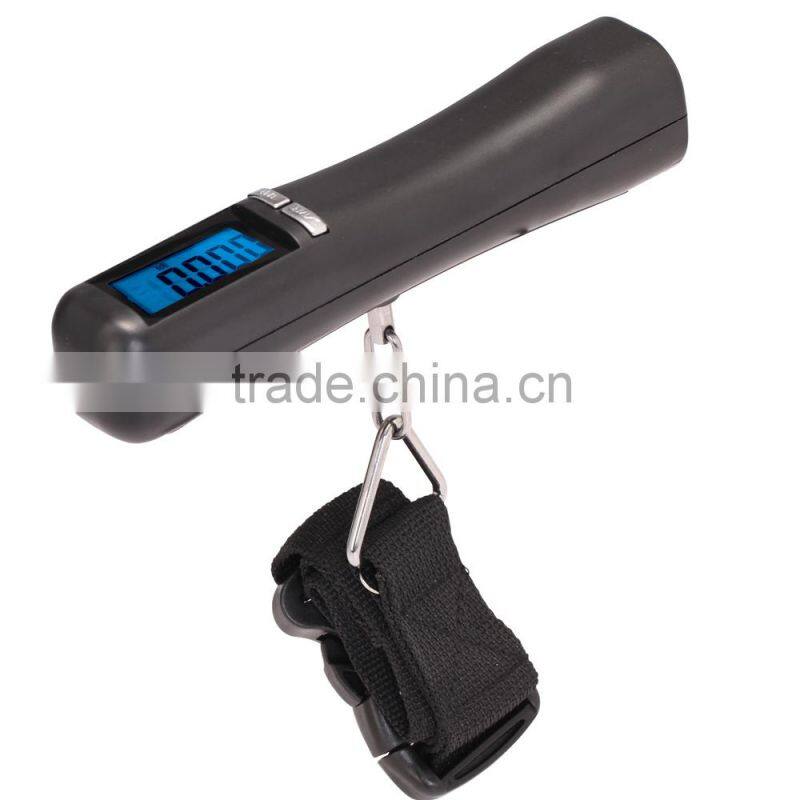 50kg/10g Portable digital Travel Weighing Scale with Blue LED backlight