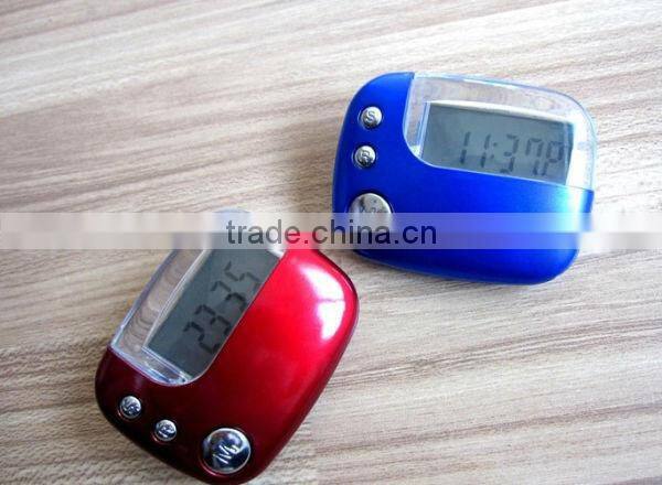 3 Buttons Multifunctional Digital Pedometer with Calculating calories and distance