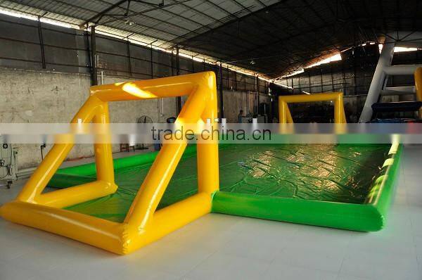 Outdoor cheap adult inflatable football soap game