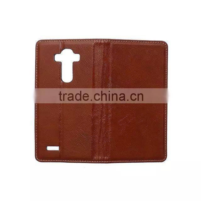 Crazy Horse Auto Closed Case for LG G4