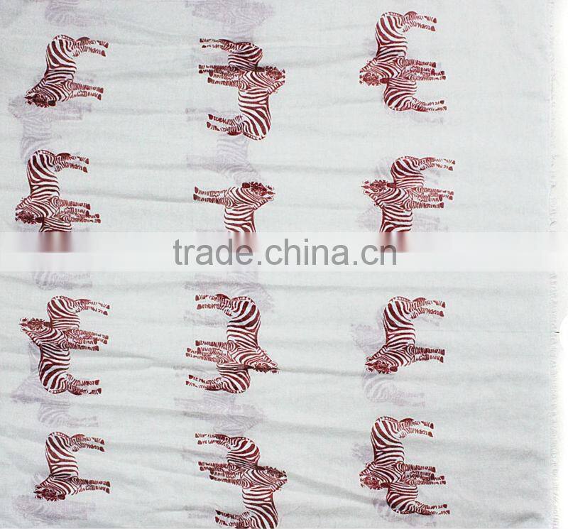 on sale most popular zabra cotton printed hijab