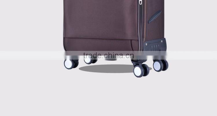 Canvas With Fabric Trolley Travel Luggage Cheap Travel Case Wheeled Luggage Used Lugggae For Sale
