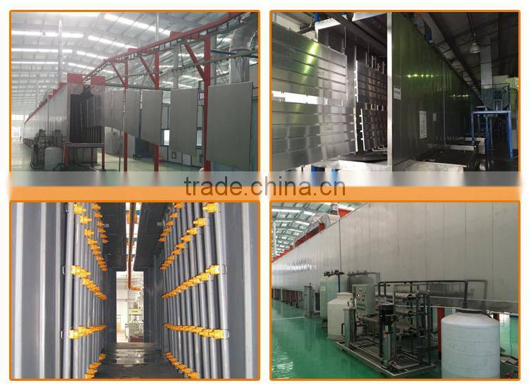 Automatic electrostatic liquid painting line