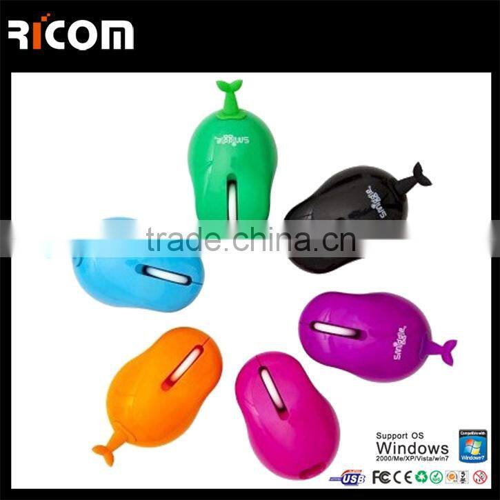 Hot sale animal tail mouse cool design wireless mouse wireless optical mouse